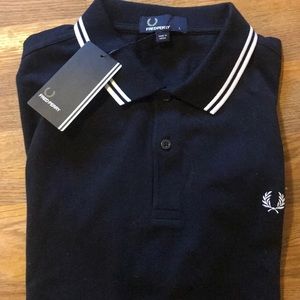 Navy Fred Perry Polo